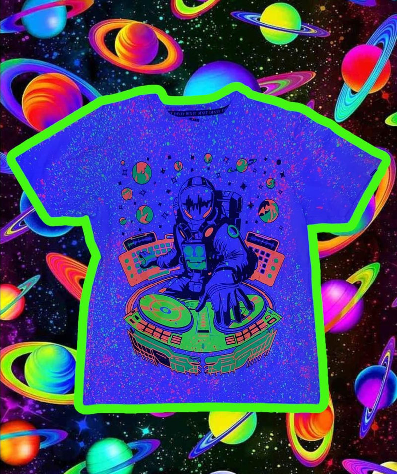 👨‍🚀 Camiseta Mágica Astronauta Dj 👨‍🚀