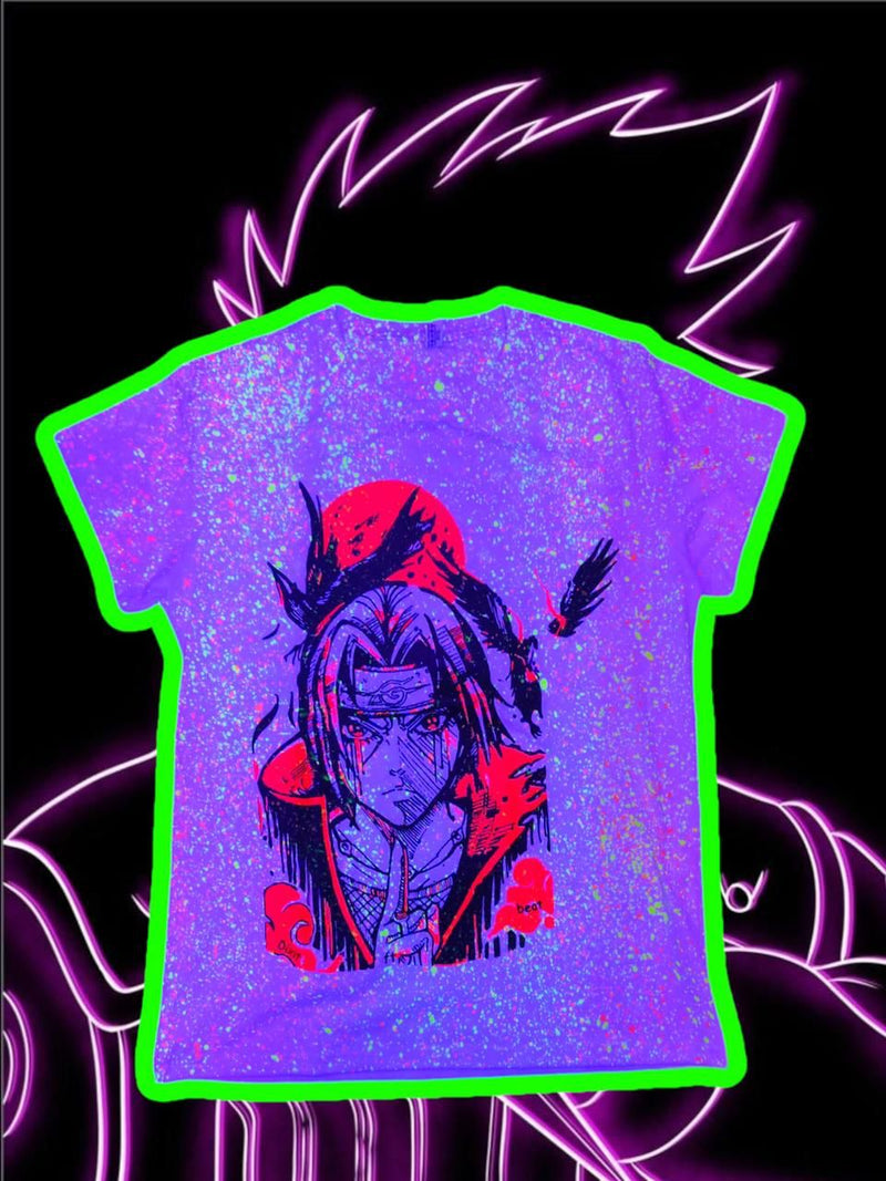 🐦‍⬛ Camiseta Mágica Hitachi Uchiha 🐦‍⬛