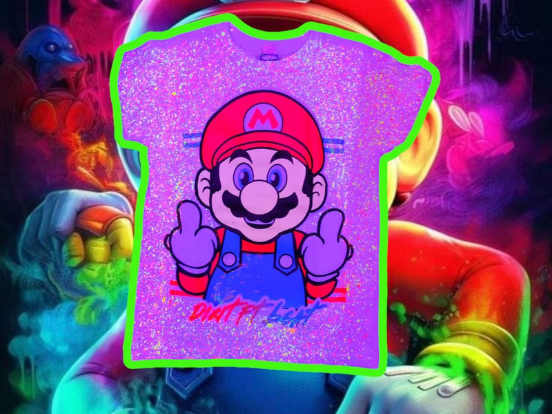 👨🏼‍🔧 Camiseta Mágica Mario Bros 👨🏼‍🔧