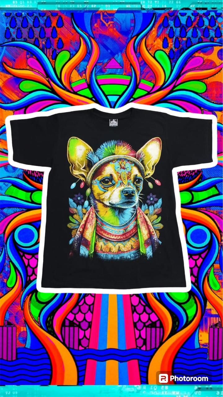 🐶 Camiseta acuarela y chihuahua pride 🐶